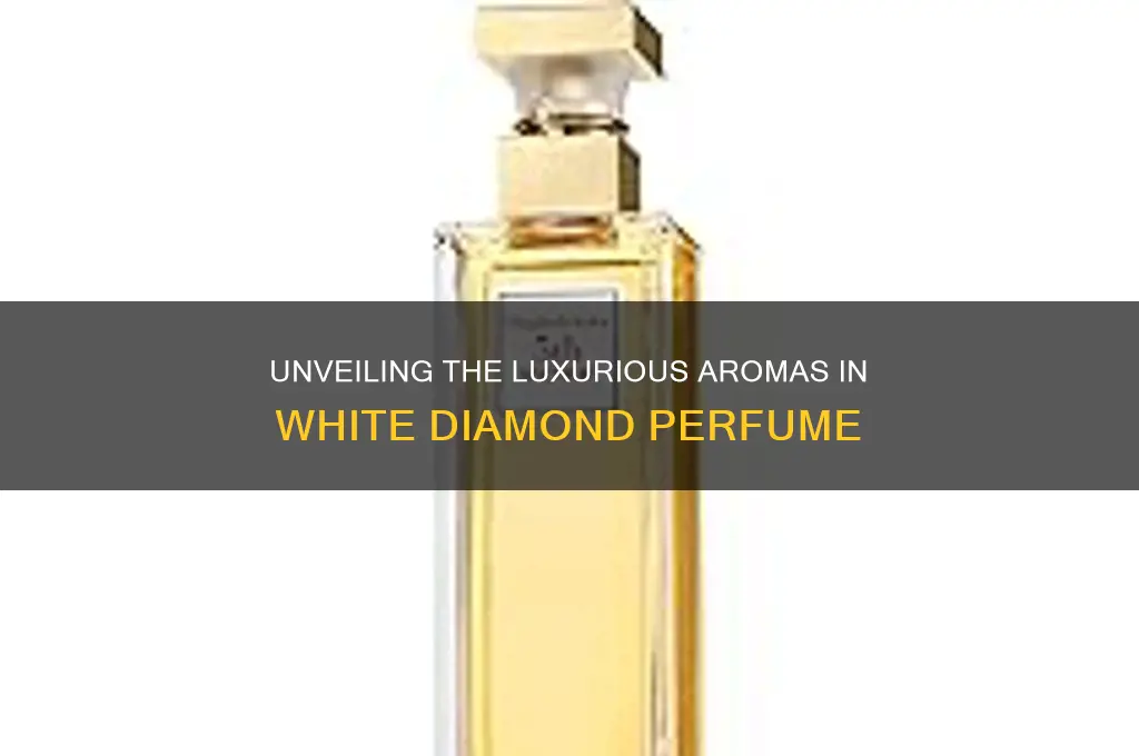 what scents are in white diamond perfume