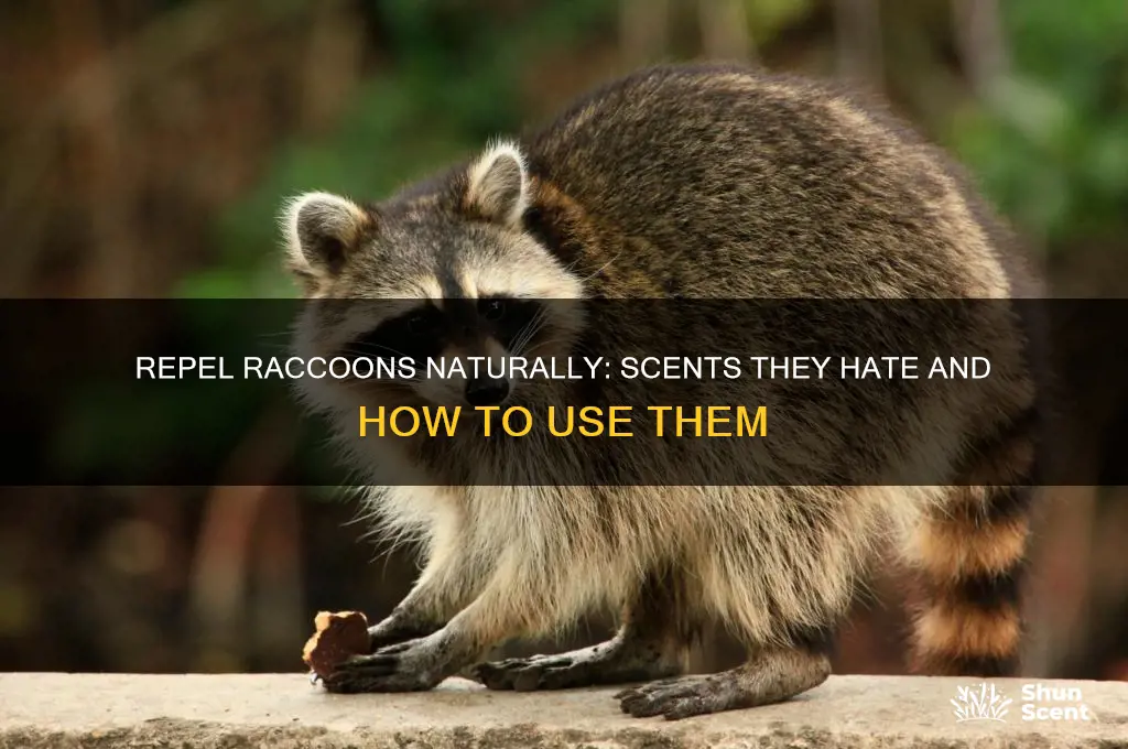 what scents do raccoons hate