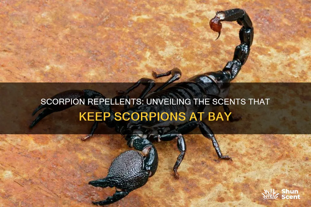 what scents do scorpions hate