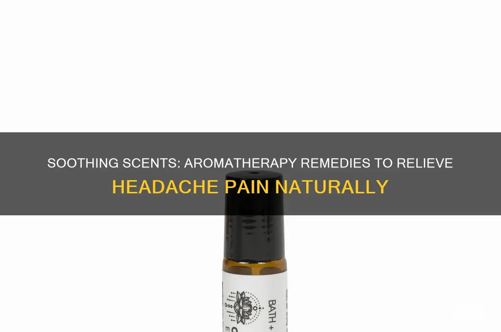 what scents help with headaches