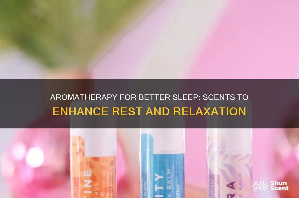 what scents help you sleep