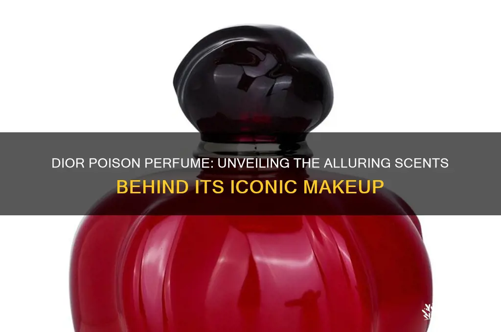what scents makeup dior poison perfume