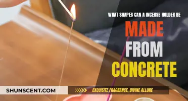Incense Holder Shapes: Concrete Design Options