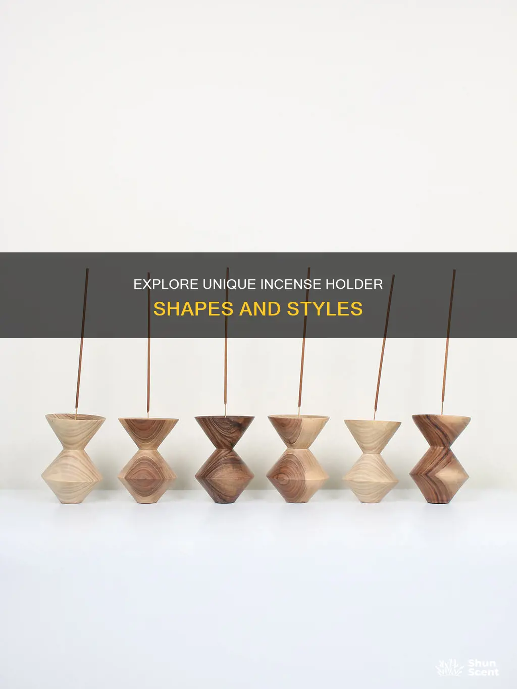 what shapes can a incense holder be made from