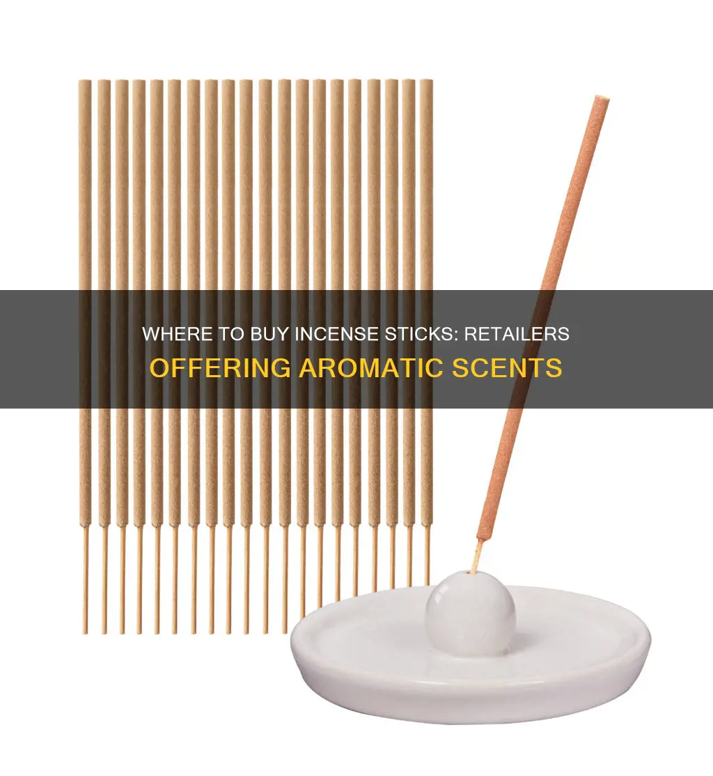 what shops sell incense sticks