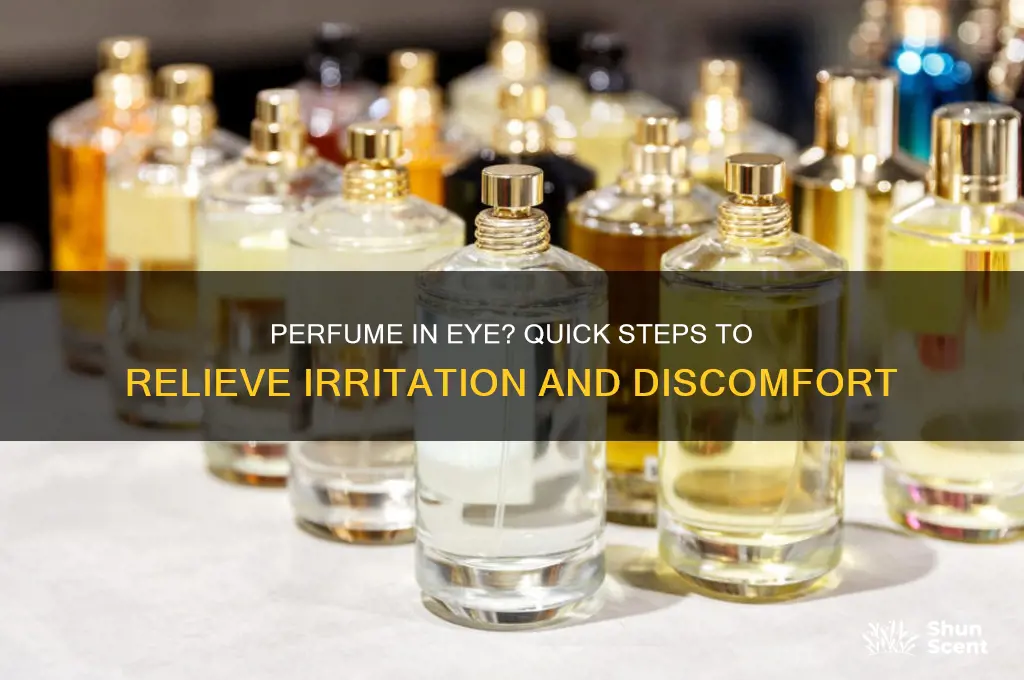 what should i do if perfume gets in eye