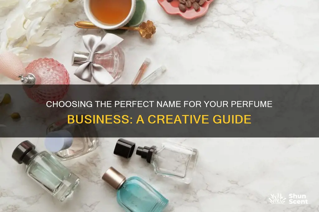 what should i name my perfume business