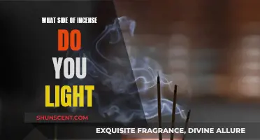 The Art of Lighting Incense: Which Side to Light?