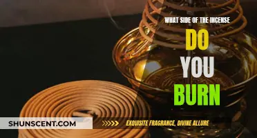 The Art of Incense Burning: Which Side to Light?
