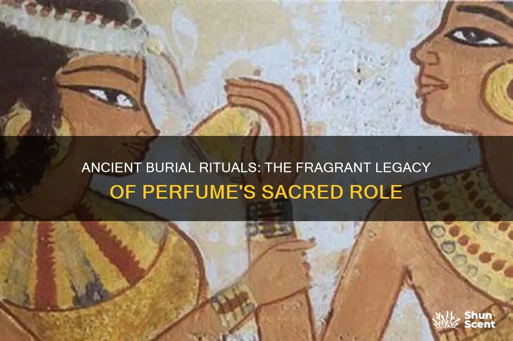 what significance does perfume have in burial in ancient times