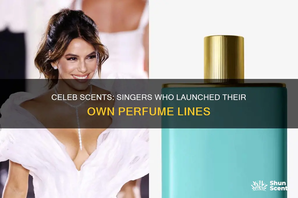 what singer has a perfume line