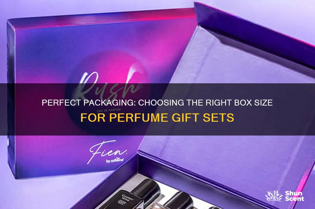 what size box for perfume gift set