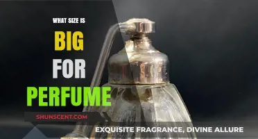 Choosing the Perfect Perfume Size: What's Considered Big?