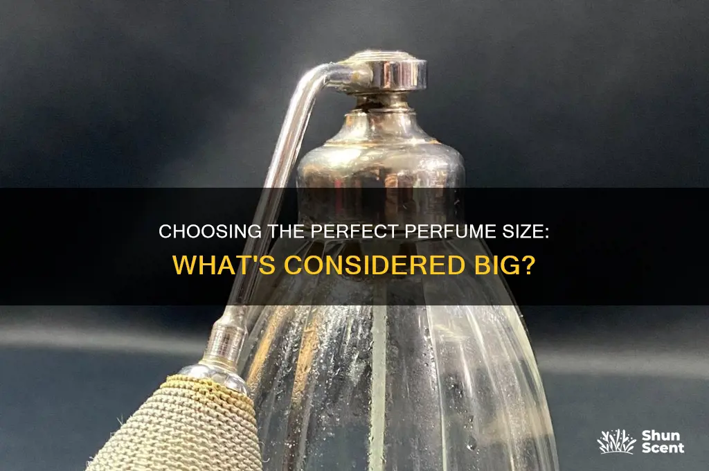 what size is big for perfume