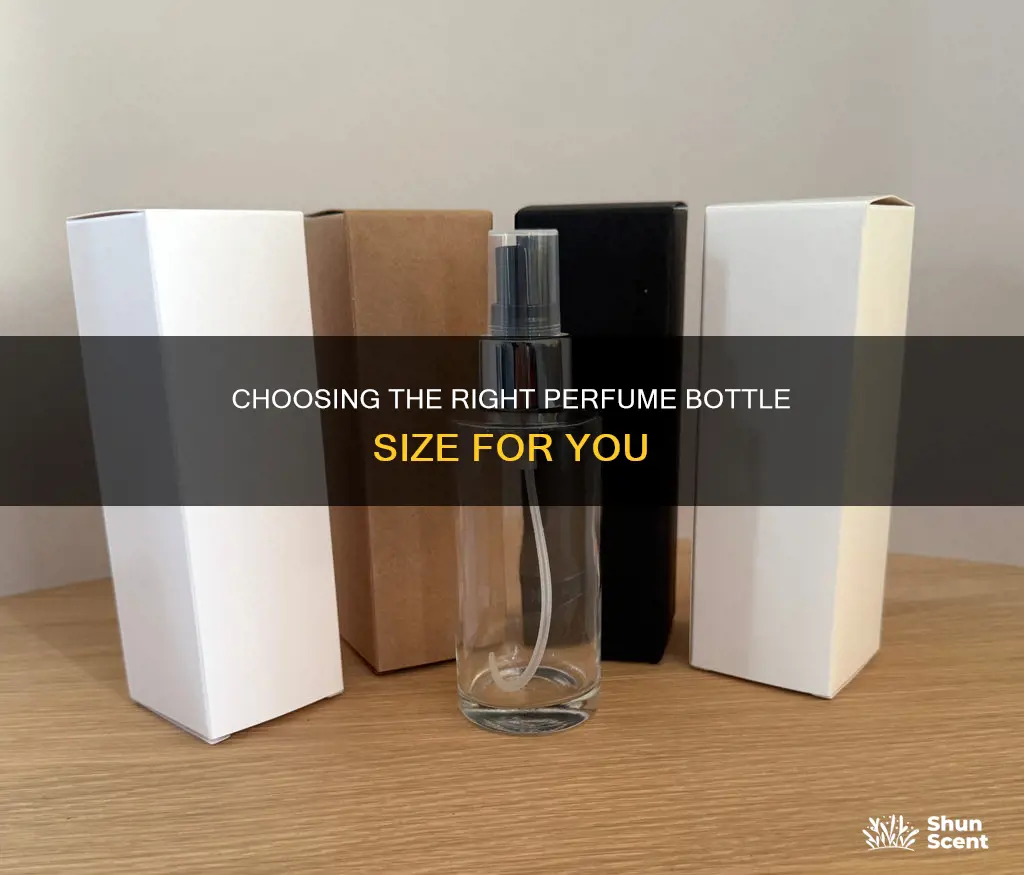 what size perfume bottle should i buy