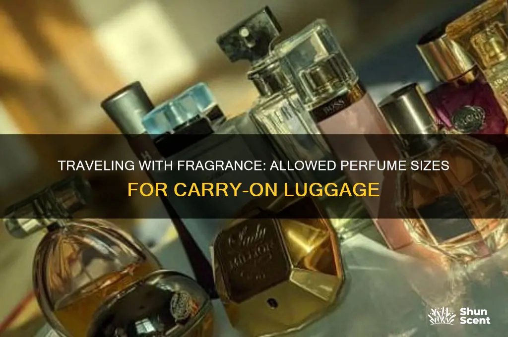 what size perfumes allowed to carry on flight