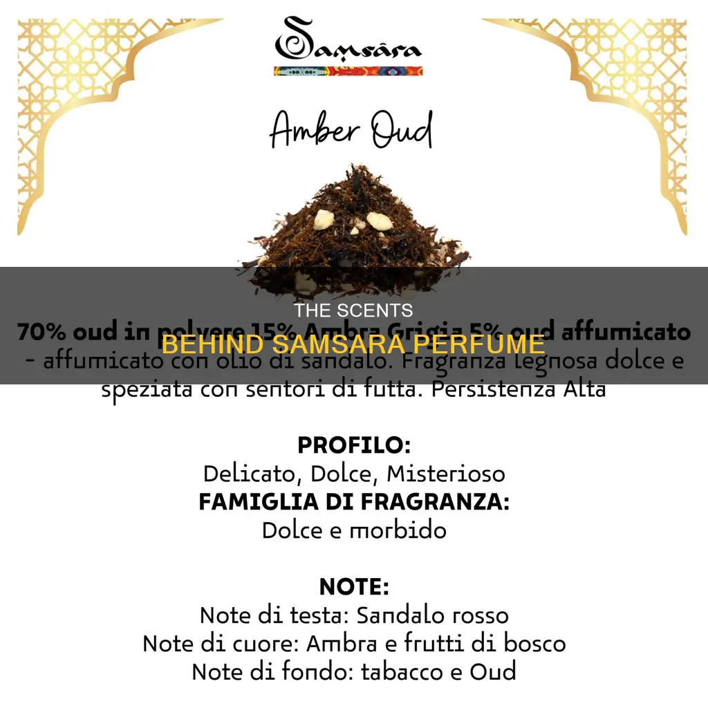 what smell make up samsara perfume