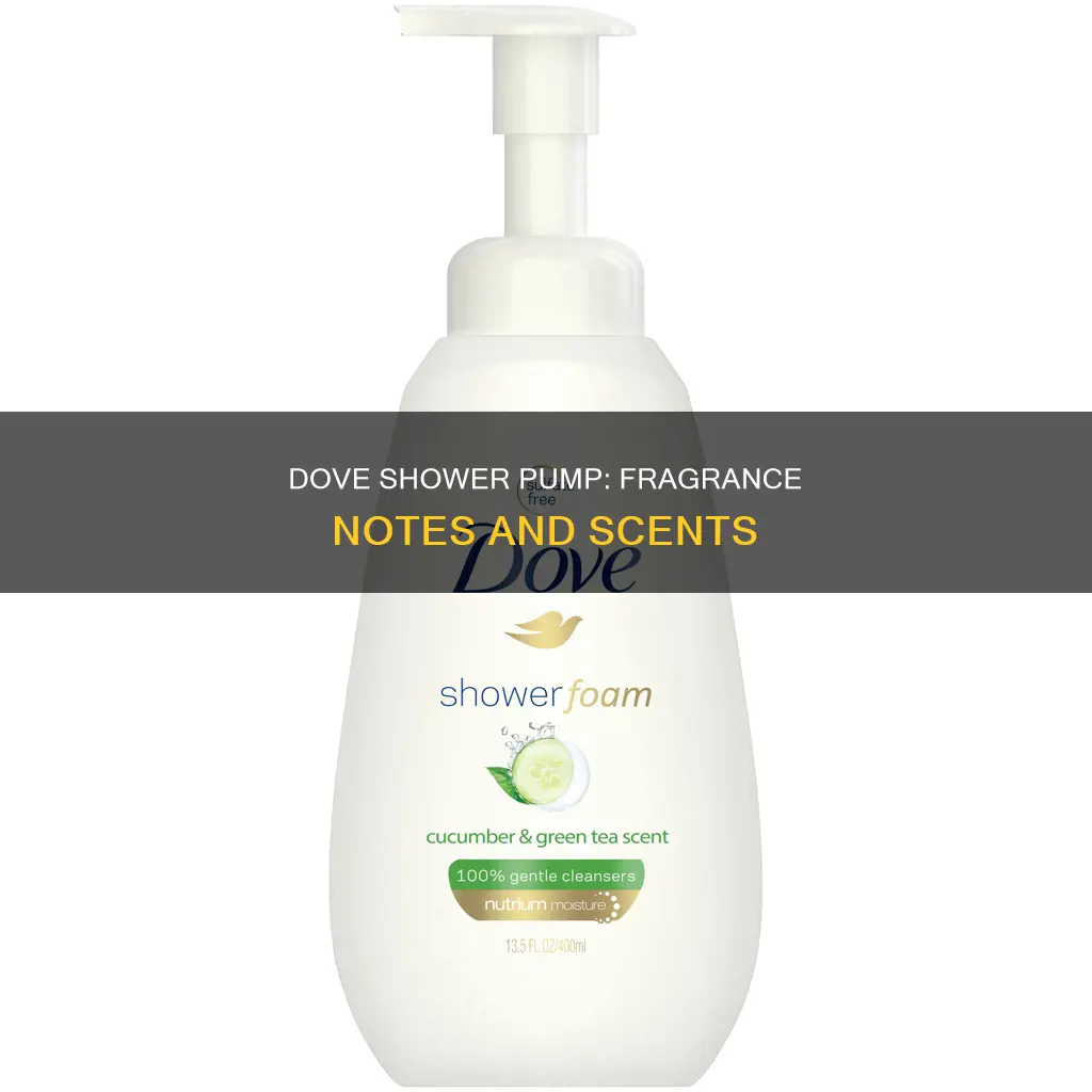 what smells does dove shower pump soap fragrance