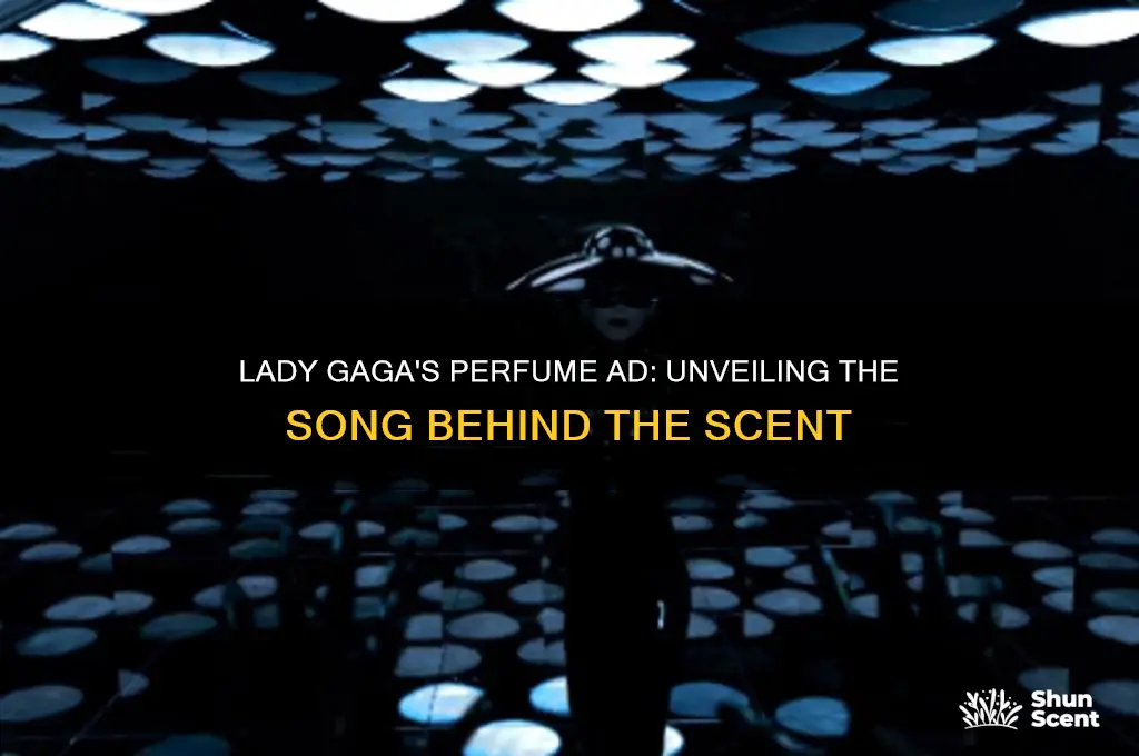 what song does lady gaga sing in the perfume commercial
