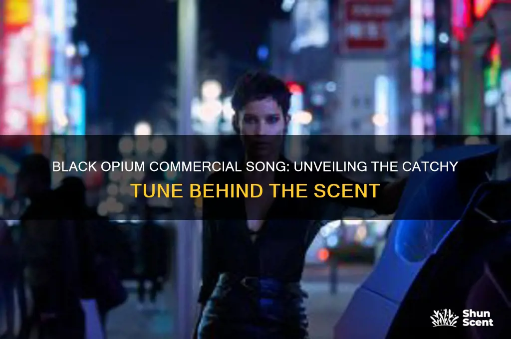 what song is in the black opium perfume commercial