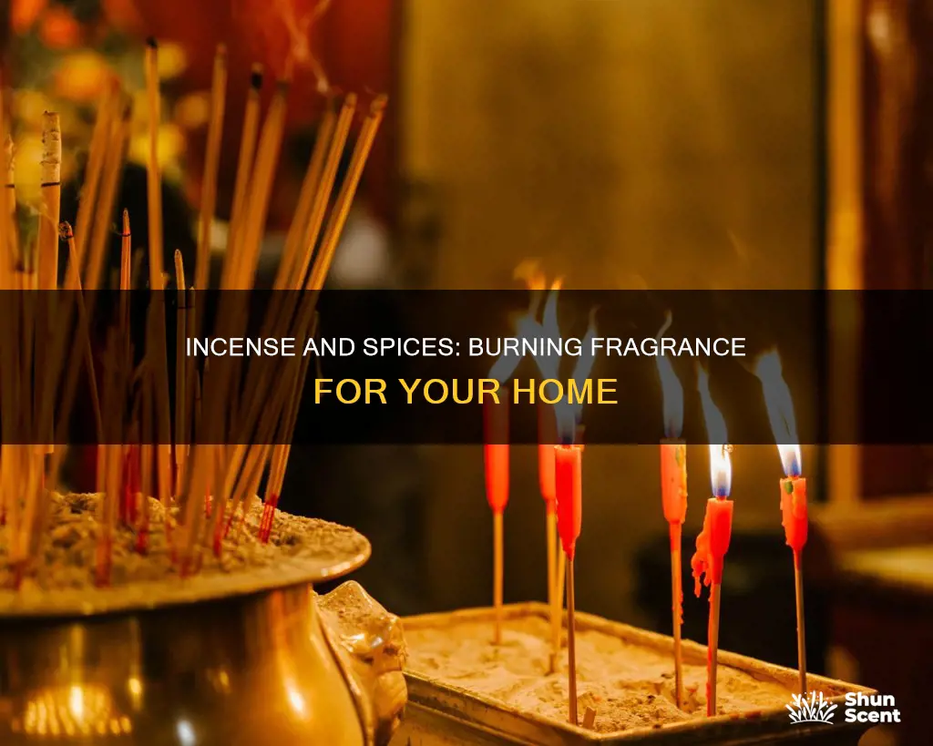 what spices can be burned like incense