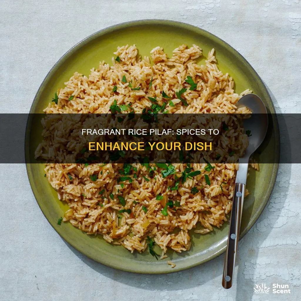 what spices to add fragrance to rice pilaf