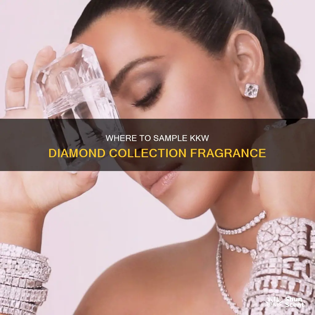 what store can you sample the kkw diamond collection perfume