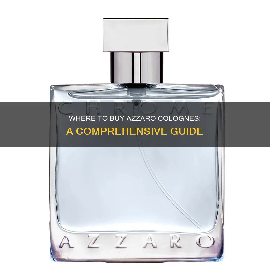 what store has azzaro cologne