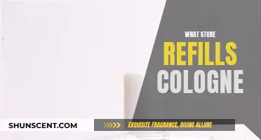 Refilling Scents: Stores Offering Cologne Refills