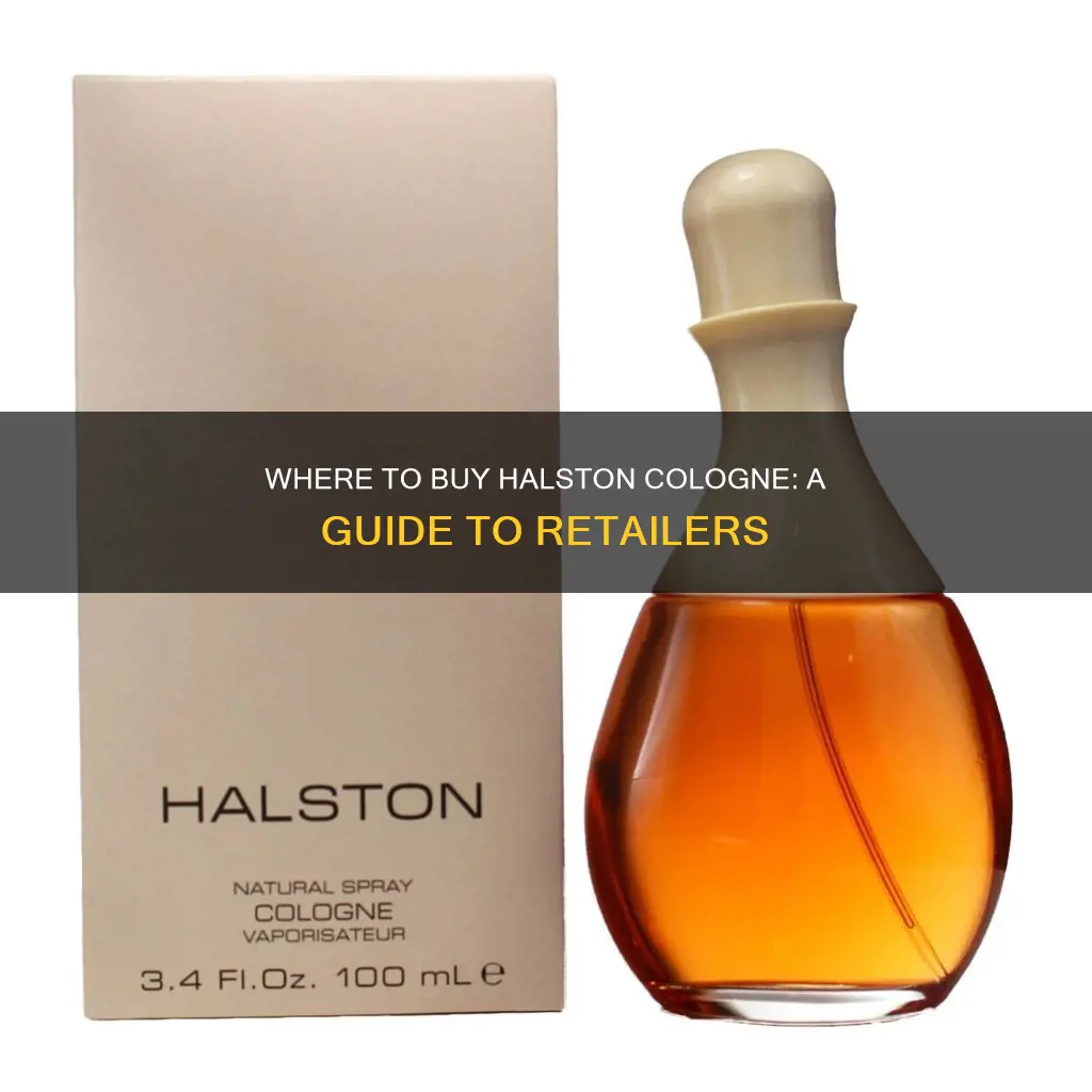 what store sells halston cologne