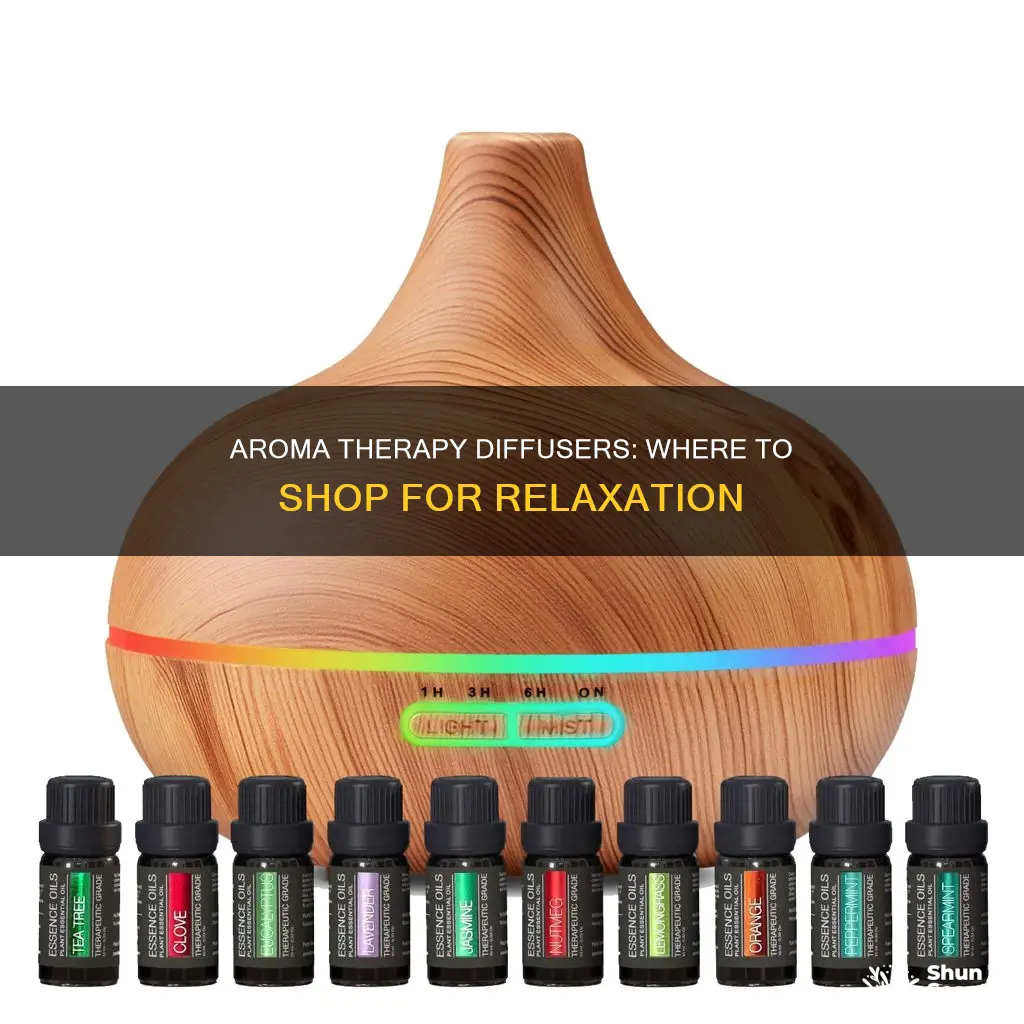 what stores carry aroma therapy diffusers