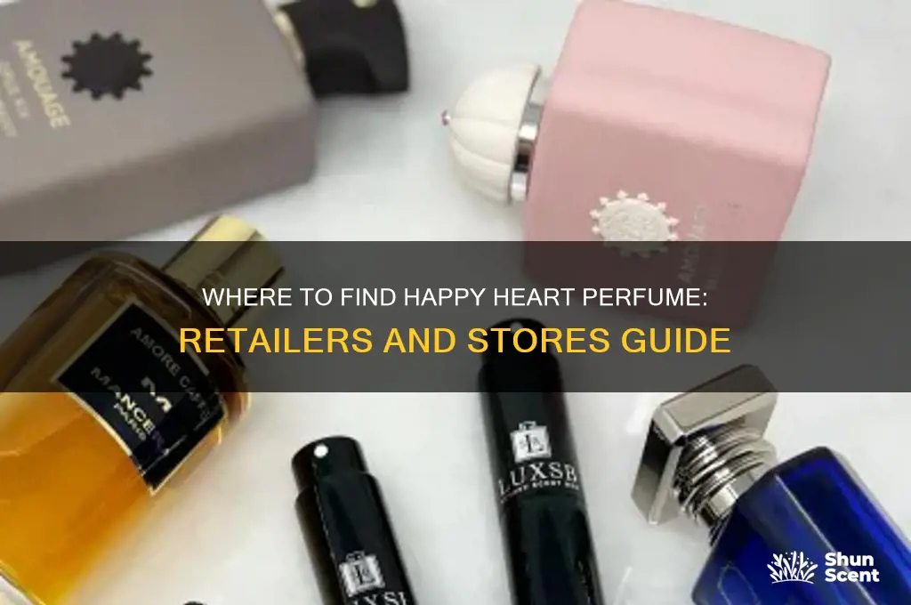 what stores carry happy heart perfume