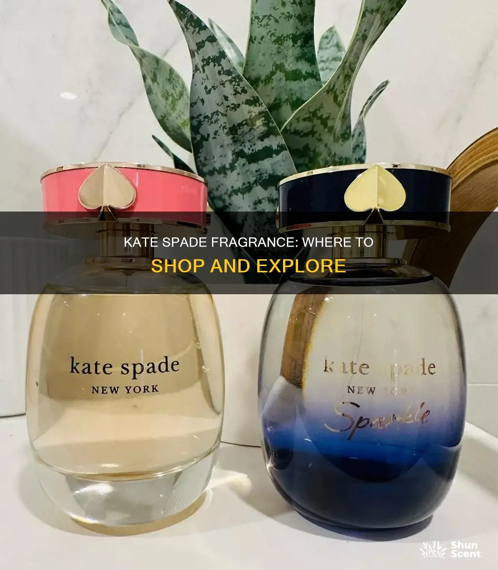 what stores carry kate spade fragrance