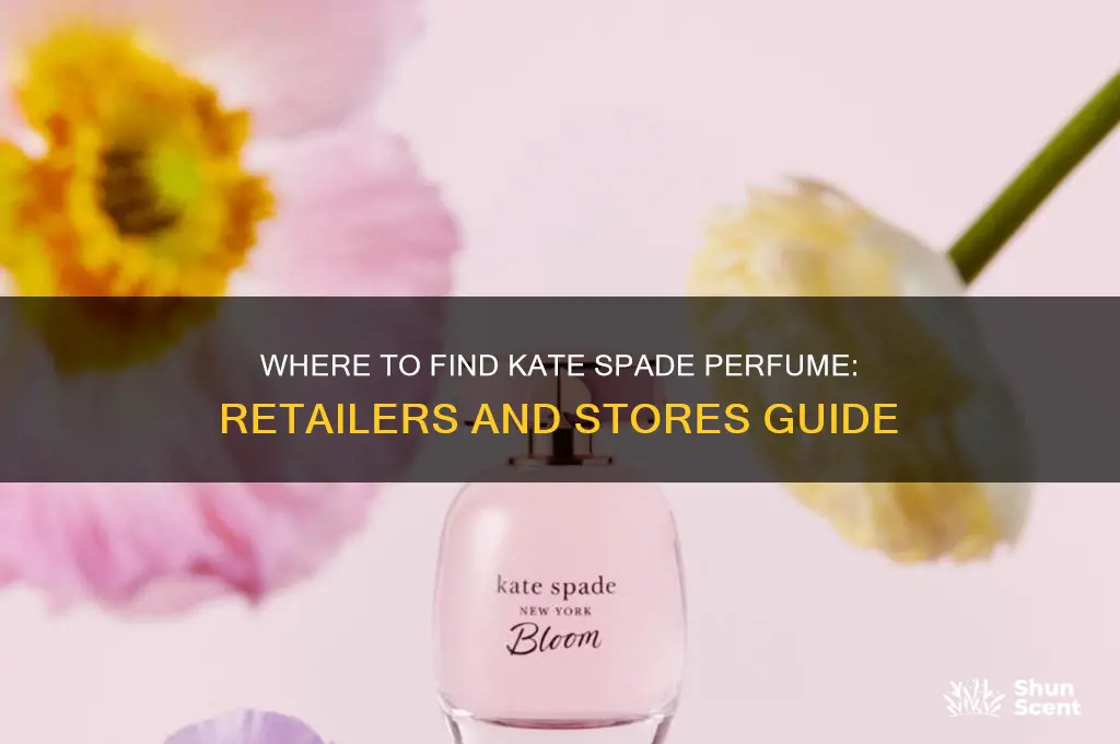 what stores carry kate spade perfume