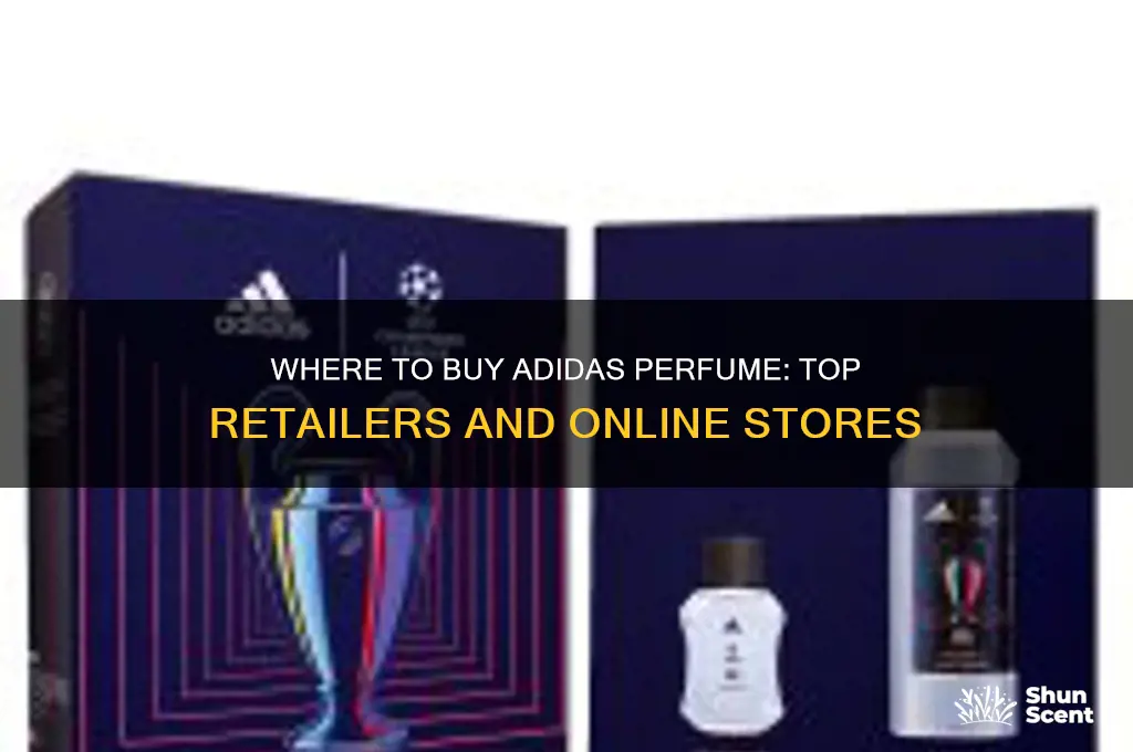 what stores sell adidas perfume