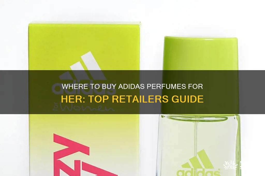 what stores sell adidas perfumes for her