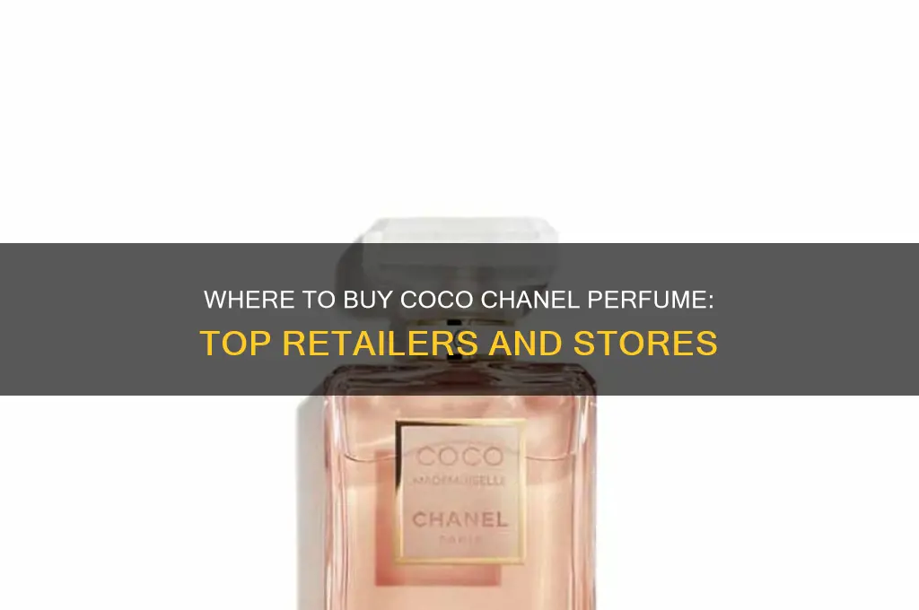 what stores sell coco chanel perfume