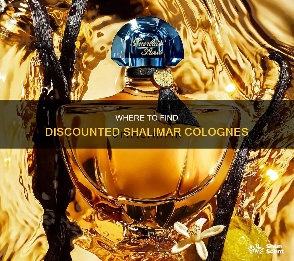 what stores sell discounted shalimar colognes