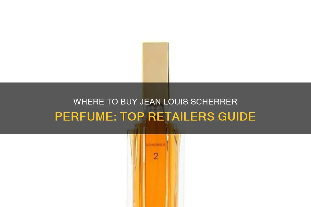 what stores sell jean louis scherrer perfume