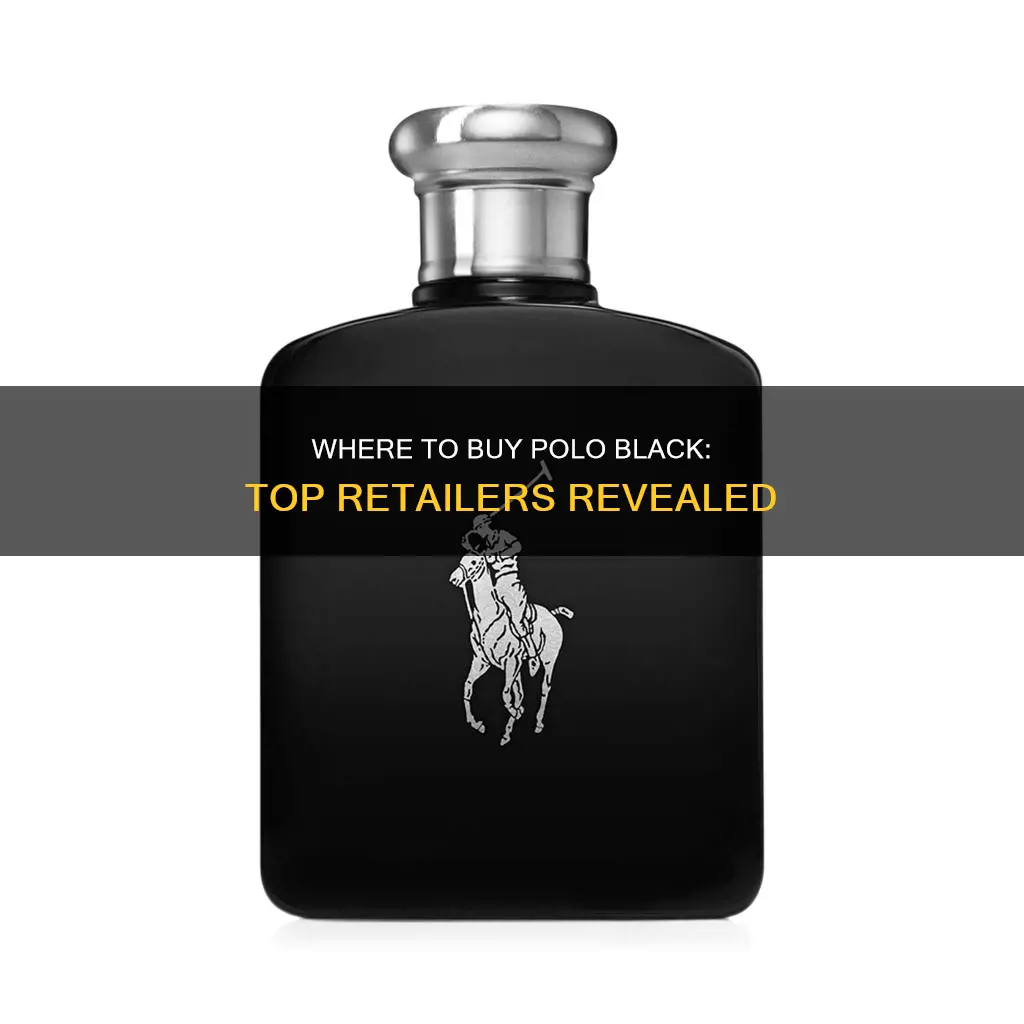 what stores sell polo black cologne