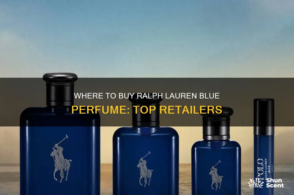 what stores sell ralph lauren blue perfume