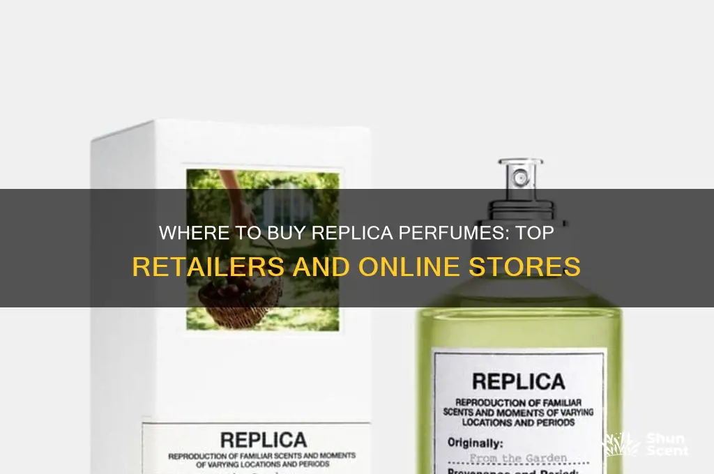 what stores sell replica perfume
