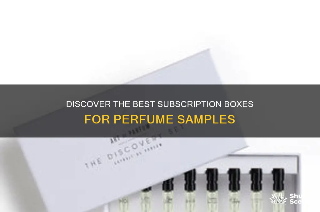 what subscription box has perfume samples