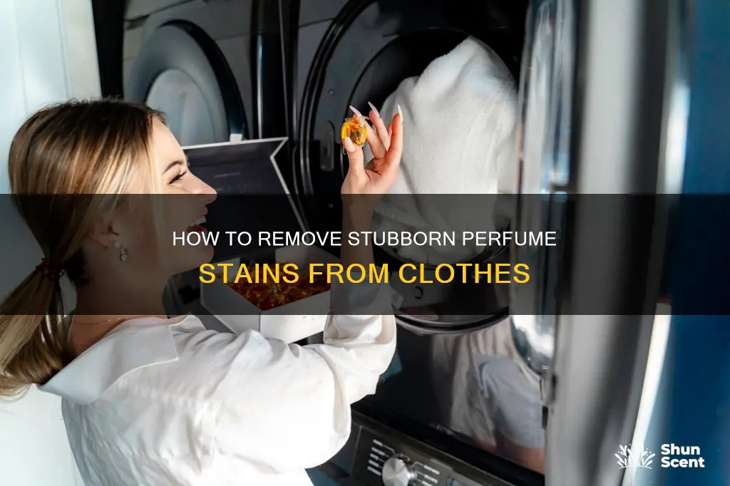 what takes perfume smell out of clothes