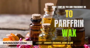 Ideal Temperature for Adding Fragrance Oil to Paraffin Wax