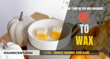 The Perfect Temperature for Adding Fragrance Oil to Wax