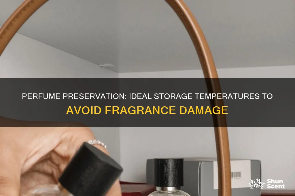 what temp is too high for perfume
