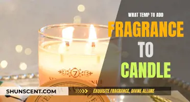 The Perfect Temperature to Add Fragrance to Your Candle