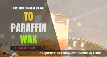 The Best Temperature to Add Fragrance to Paraffin Wax