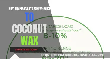 The Art of Scenting Coconut Wax: Ideal Temperature for Fragrancing
